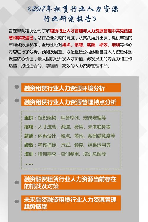 报名倒计时 2017年租赁人力资源行业研究及薪酬报告目录发布