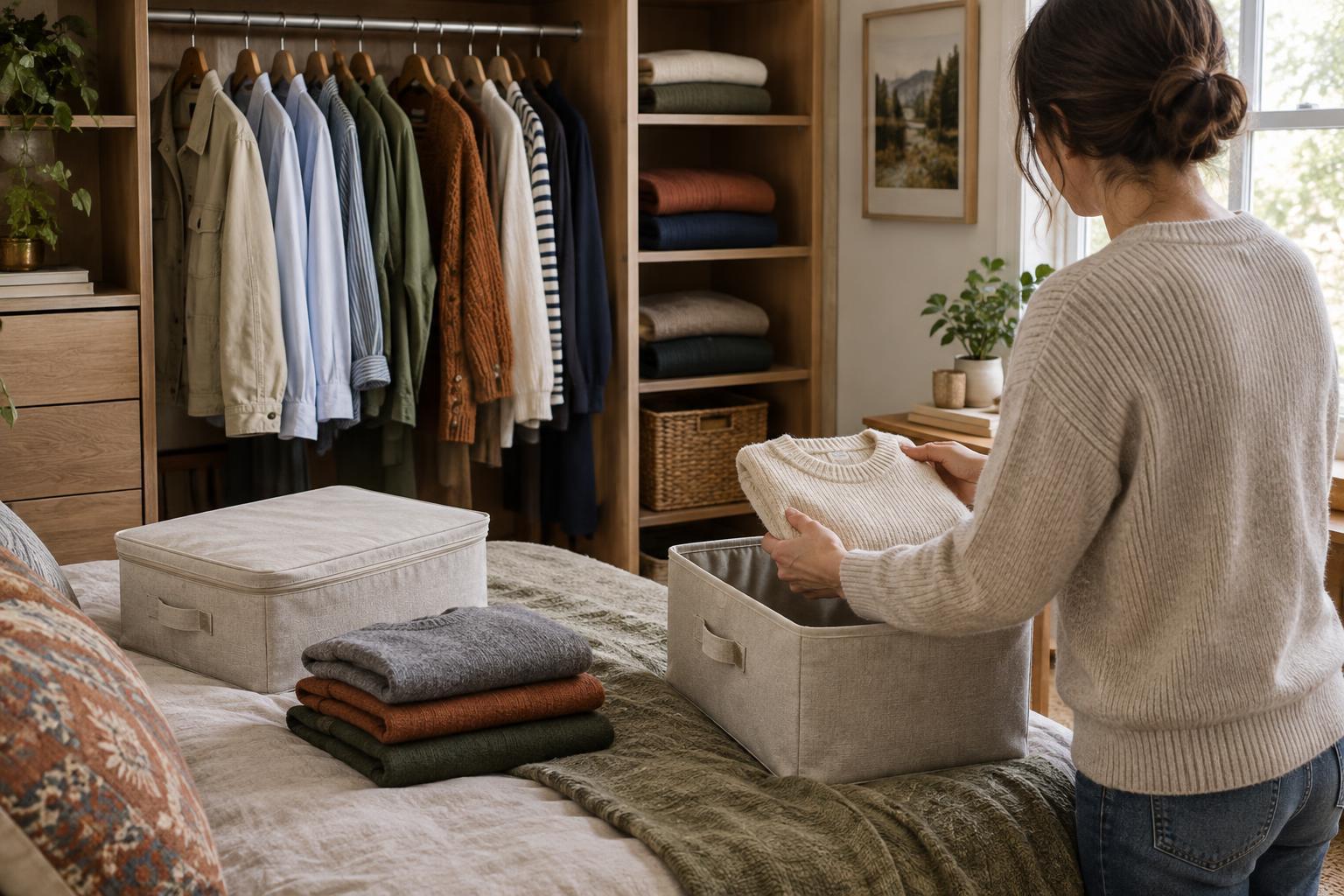 How to Rotate and Store Seasonal Clothes Without Losing Track of Your Wardrobe