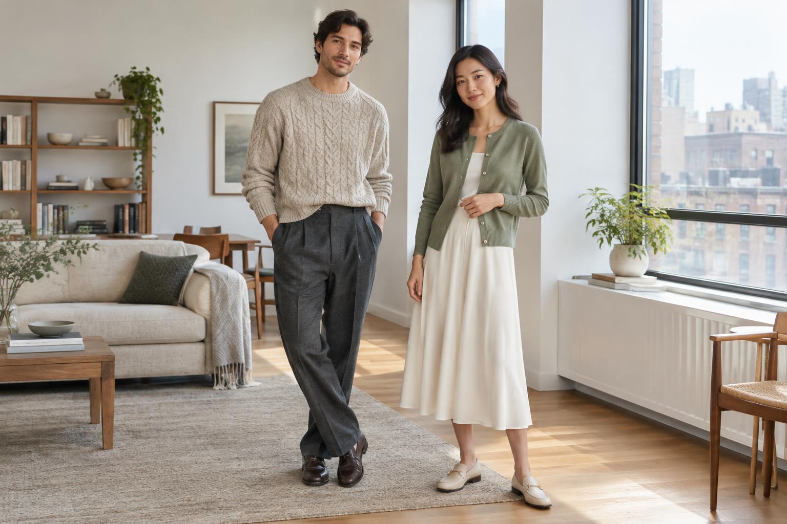 How to Pair Everyday Knitwear With Trousers and Skirts