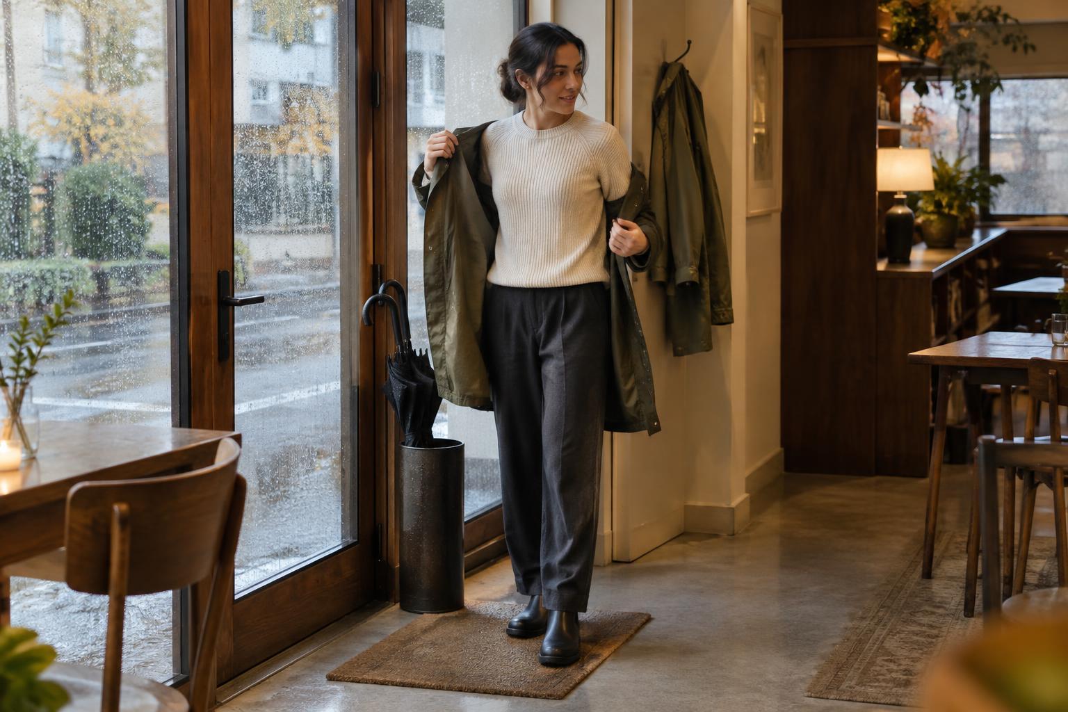 How to Dress for Rainy Days and Stay Comfortable Indoors