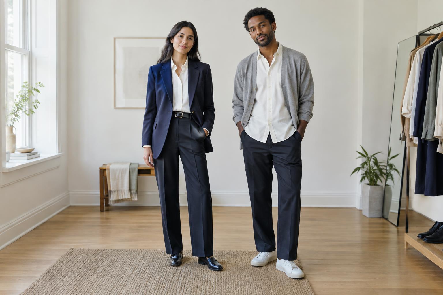 How to Use Layers to Make an Outfit More or Less Formal